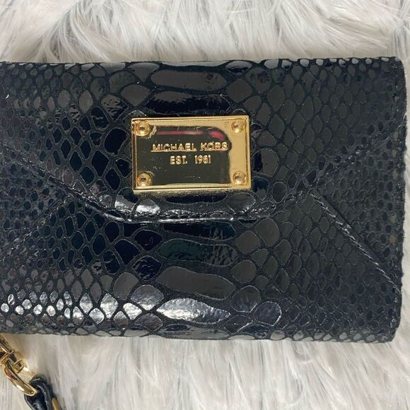 Michael Kors Black Iphone 4 Phone/Card Case - Picture 2 of 4